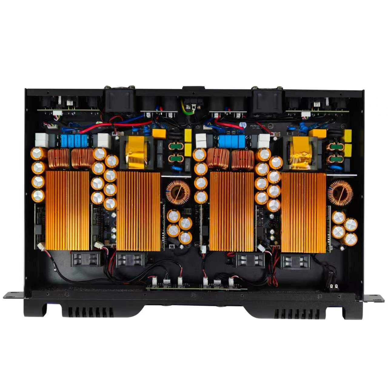 Audio Music Dj - 4*2000W 1U デジタルアンプ 2/4チャンネル オーディオDJパワーアンプ ステレオサウンドシステム