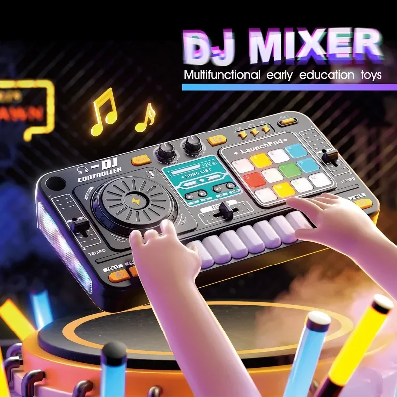 多機能 DJ ミキサー子供シミュレーション DJ コントロー - Audio Music Dj のレビューと価格